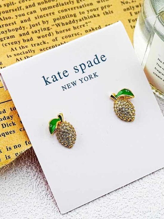 Kate Spade Jewelry - Kate Spade Grapefruit Stud Earrings